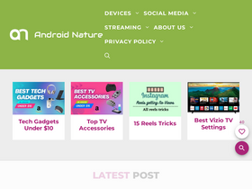 'androidnature.com' screenshot