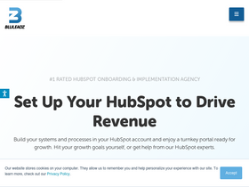 'bluleadz.com' screenshot