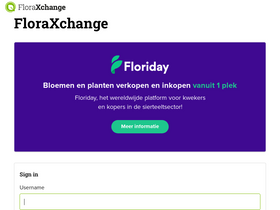'floraxchange.nl' screenshot