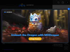 'mobox.io' screenshot
