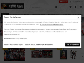 'comiccave.de' screenshot