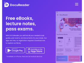 'docureader.com' screenshot