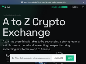 'azbit.com' screenshot