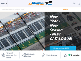 'murraymotorsport.com' screenshot