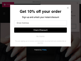 LuxeNailsInc homepage screenshot