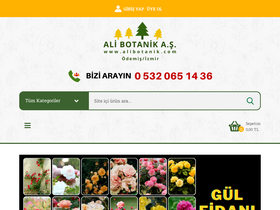 'alibotanik.com' screenshot