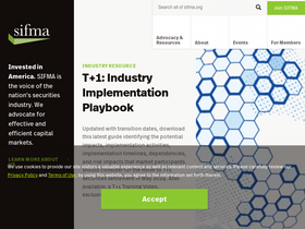 'sifma.org' screenshot