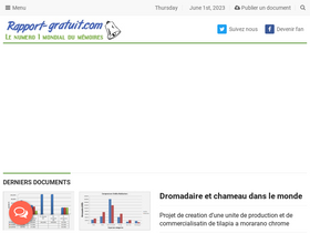 'rapport-gratuit.com' screenshot