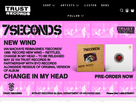 trustrecordscompany.com homepage screenshot