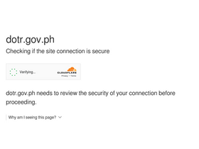 'dotr.gov.ph' screenshot