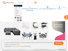 'volimsvojdom.rs' screenshot