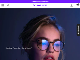 oculosstore.com.br homepage screenshot