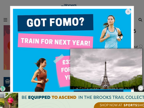 'womensrunning.co.uk' screenshot