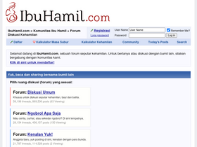 'ibuhamil.com' screenshot
