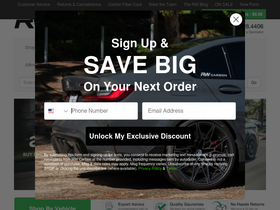 'rwcarbon.com' screenshot