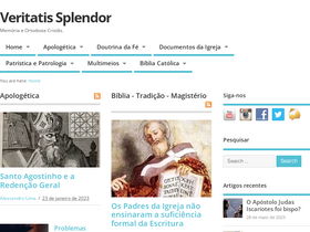 'veritatis.com.br' screenshot
