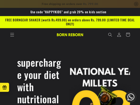 born-reborn.com homepage screenshot