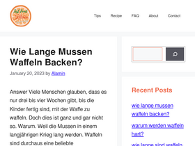 'testfoodkitchen.com' screenshot