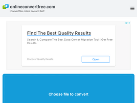 'onlineconvertfree.com' screenshot