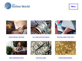 'thisonlineworld.com' screenshot