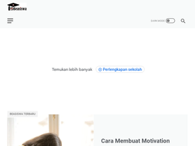 'idbeasiswa.id' screenshot