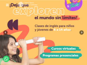 'colomboamericano.edu.co' screenshot