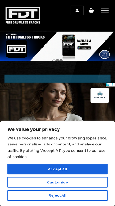 freedrumlesstracks.net