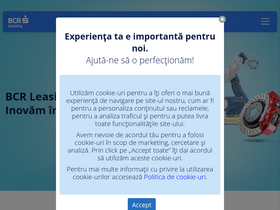 'bcr-leasing.ro' screenshot