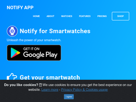 'bandnotify.com' screenshot