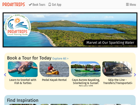 'puertoricodaytrips.com' screenshot
