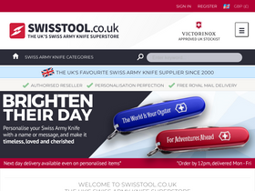 'swisstool.co.uk' screenshot