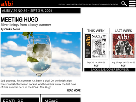 'alibi.com' screenshot