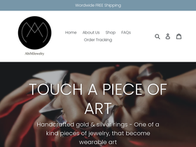 abimjewelry.com homepage screenshot