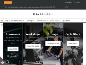 'parts.theslshop.com' screenshot