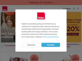 'ifolor.fi' screenshot