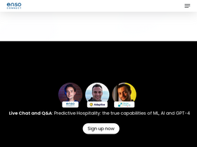 'ensoconnect.com' screenshot