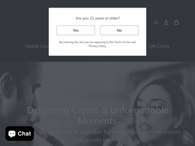 lhhcigars.com homepage screenshot