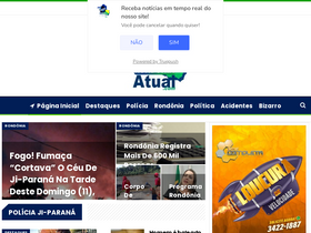 'rondoniatual.com' screenshot