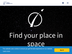 'spacecareers.uk' screenshot