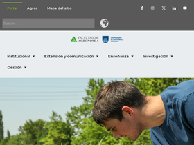 'fagro.edu.uy' screenshot
