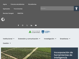 'fagro.edu.uy' screenshot
