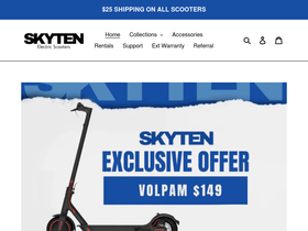 sskyten.com homepage screenshot