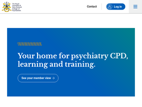 'ranzcp.org' screenshot