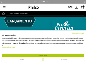 'philco.com.br' screenshot