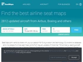 'seatmaps.com' screenshot