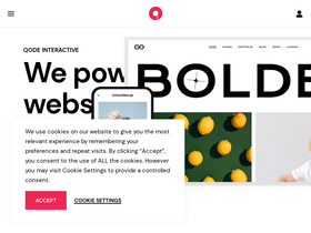 'qodeinteractive.com' screenshot