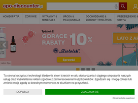 'apo-discounter.pl' screenshot