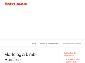 morfologia.ro