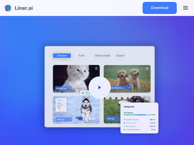 Liner.ai - Unlock machine learning: code-free, end-to-end, fast, and accessible to all.