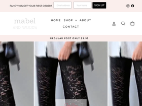 mabelandwoods.com.au homepage screenshot